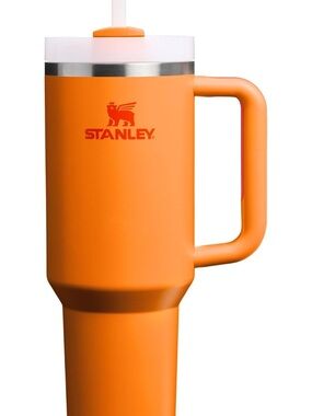 Stanley Orange Insulated Travel Mug with Handle